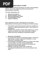 Download Biomedical Applications of DSP by Rajkeen Chamanshaikh SN328042413 doc pdf
