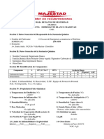 34 100 MSDS, Imprimante Blanco