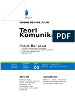 Modul Teori Komunikasi (TM2)