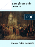 PORTADA - Sonata para Flauta Opus 13