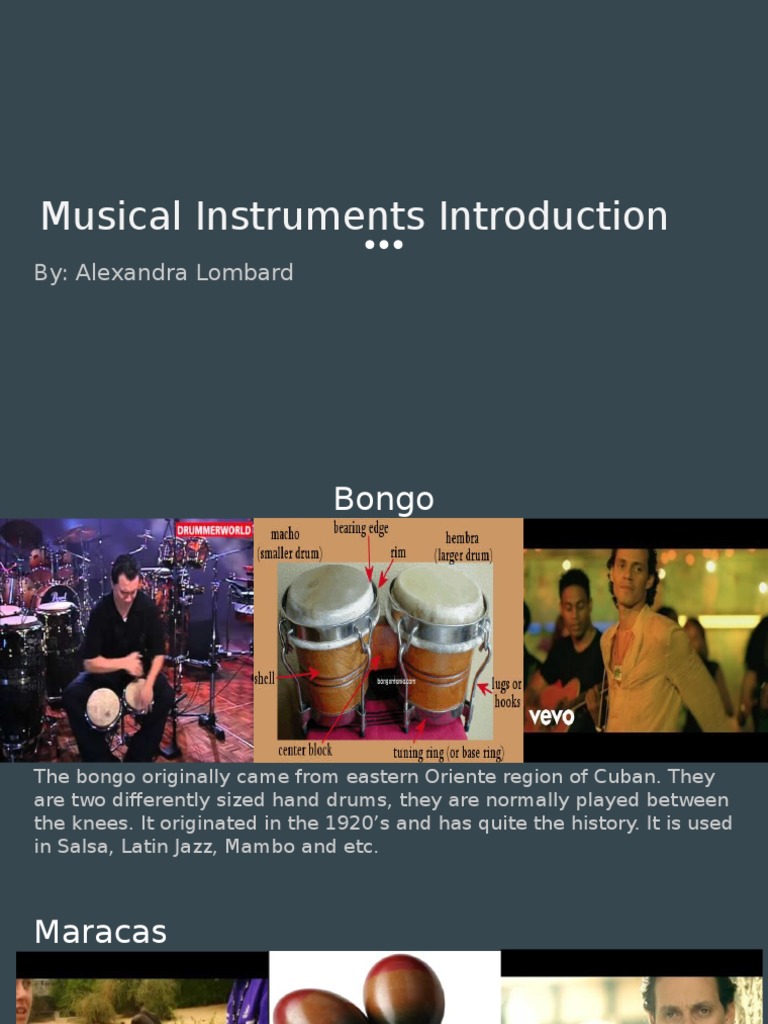 Introduction to Bongo and Maracas | PDF