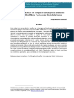 Estratégias Midiáticas em Tempos de Convergência: Análise Do Marco de 500 Mil Fãs No Facebook Do Diário Catarinense