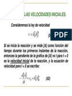 método de velocidades iniciales