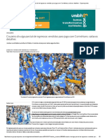 Cruzeiro Divulga Parcial de Ingressos Vendidos Para Jogo Com Corinthians; Saiba Os Detalhes - Superesportes
