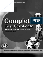 Complete FCE 1e SB