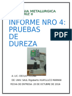 Informe de Durometro Meta 2