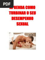 Aprenda Como Turbinar o Seu Desempenho Sexual