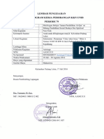 Contoh Cara Membuat Lembar Pengesahan Program Kegiatan KKN