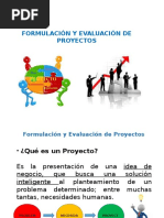 Formulación y Evaluación de Proyectos (1ra Unidad)