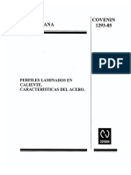 66 1293-1985 - Perfiles Laminados en Caliente PDF