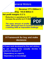 A Framework for Buy and Make Decisions 1