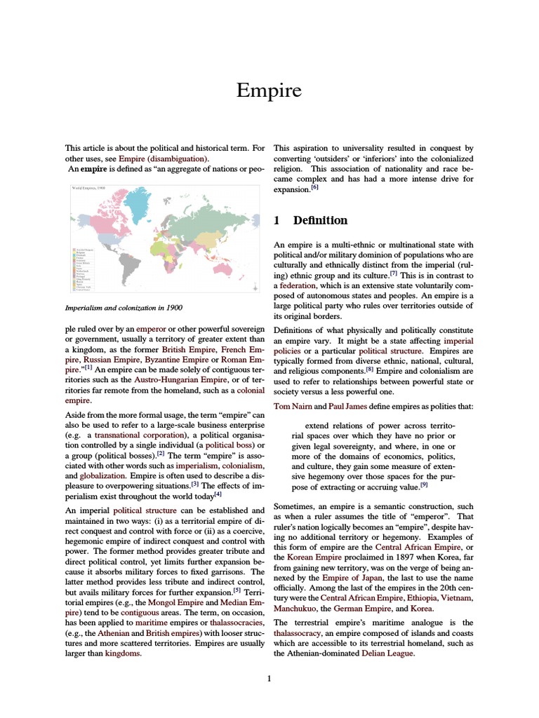 Empire | PDF | British Empire | Imperialism