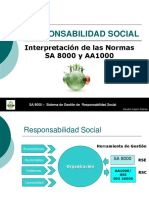 Responsabilidad Social Sa 8000-Aa1000-Iso 26000