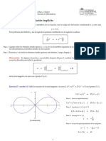 (2016.02 Diferencial) Derivación Implícita & Logarítmica