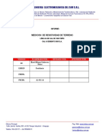 Informe Resistividad de Terreno Linea 4