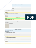 Autoevaluacion Planificacion y Gestion de Proyectos