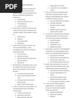 Psychiatric Nursing Questionares With Rationale 1