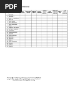 JADUAL KERJA PEMBERSIHAN