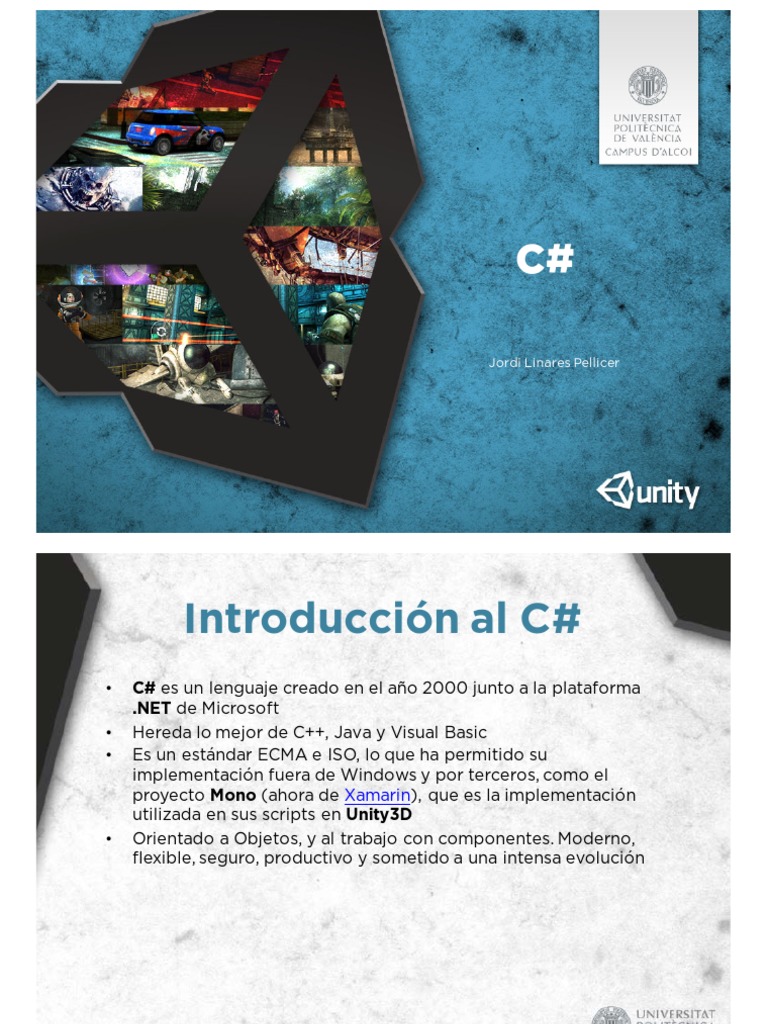 Unity3D 11 CSharp PDF | PDF | .NET Framework | C Sharp (lenguaje de ...