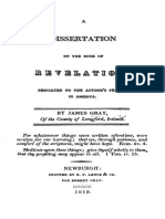1818 - A Dissertation On The Book or Revelation (James Gray)