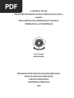 Laporan Tetap Praktikum Fistek, Pengaruh Ukuran Dan Luka Terhadap Laju Respirasi