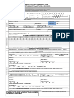 Formulario Matricula Establecimiento Sucursal o Agencia PDF