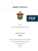 D41106007 - Sudirman Maliang - Antena Horn