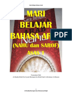 Mari Belajar Bahasa Arab Nahu Dan Sarof