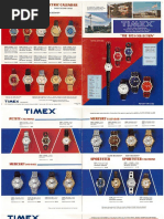 1973 Timex Collection