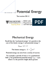 Electric Potential Energy: Text Section 28.1-2
