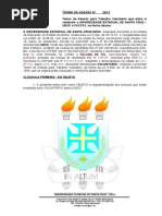 Trab Voluntario Termo Adesao