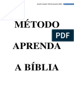 Apostila Completa Aprenda A Bíblia PDF