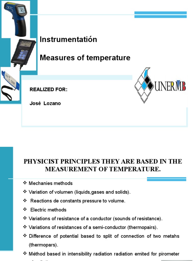 Medidores de Temperatura | PDF | Temperature | Thermocouple