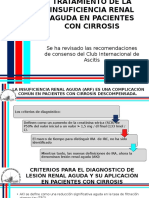 Diagnóstico y Tratamiento de La Insuficiencia Renal Aguda