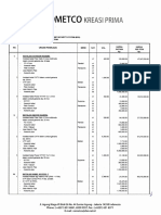 Analisa Harga Satuan Dan Upah COMETCO