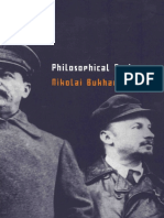 Nikolai Bukharin Philosophical Arabesques 1937