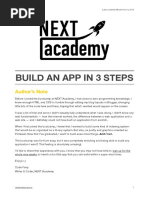 Build An App in 3 Steps