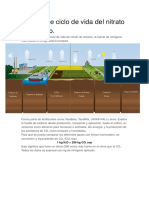 Analisis de Ciclo de Vida Del Nitrato de Amónio