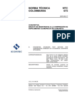 NTC 673 Concretos. Ensayo de Resistencia a la Compresión de Especimenes Cilíndricos de Concreto.pdf