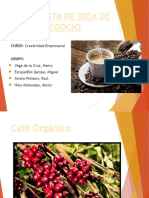 Cafe Organico Idea de Negocio
