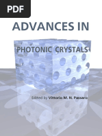 Advances Photonic Crystals