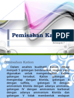 Pemisahan Kation