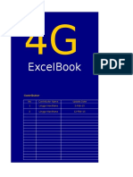 4G ExcelBook Quiz