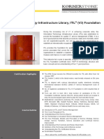 ITIL Certifications Leaflet