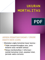 Ukuran Mortalitas