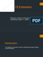 Healing of Extraction Wound: Reference: Peterson's Principles of Oral and Maxillofacial Surgery, 2 Edition