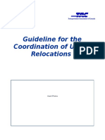 TAC Guideline for the Coordination of Utility Relocations Draft 4 Public Review