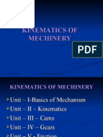 Kinematics of Machinery - Basics of Mechanism