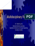 Multi Disciplinary Research