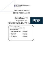 Fluid Mechanics Lab Report